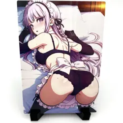 Danganronpa Kyoko Kirigiri Sexy Maid Anime Waifu Girl Lewd Goddess Story Card - Image 1