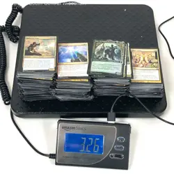 3lb Collection of Multicolored Magic: The Gathering Cards - Image 4