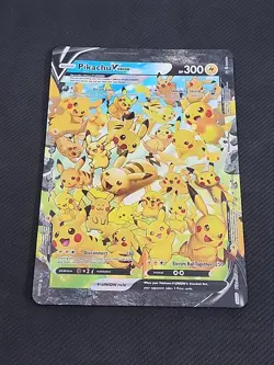 Pokemon Sword & Shield "Pikachu V-UNION" SWSH139-142 / JUMBO CARD / Near Mint - Image 2