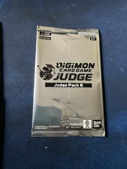 x15 Digimon Card Game JUDGE Pack 6 English NEW/SEALED - Image 2