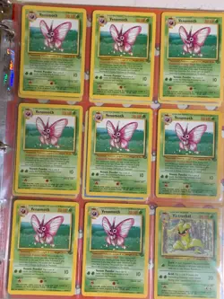 pokemon collection, mainly 90's, around 250 cards - Image 1