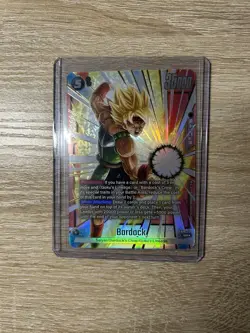 Bardock FB08-112 Alternate Art Saiyan's Pride Dragon Ball English Card Fusion Wo - Image 1