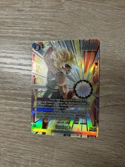 Bardock FB08-112 Alternate Art Saiyan's Pride Dragon Ball English Card Fusion Wo - Image 2