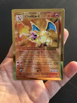 Charizard Metal Gold Card 4/102 Celebrations Pokemon Card - Image 3