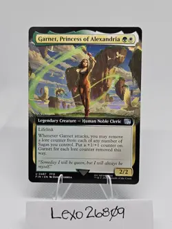 Garnet Princess of Alexandria (Extended Art) / Final Fantasy MTG / NON-FOIL - Image 1