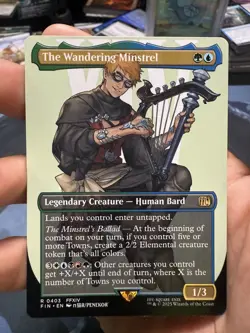 The Wandering Minstrel (Borderless) Final Fantasy Regular - Image 3