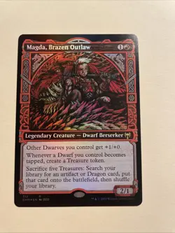 Magda, Brazen Outlaw (Showcase) Kaldheim Foil - Image 1