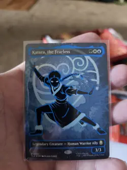 Katara The Fearless (Borderless) (Neon Ink Foil) - Avatar: The Last Airbender - Image 1