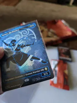 Katara The Fearless (Borderless) (Neon Ink Foil) - Avatar: The Last Airbender - Image 5