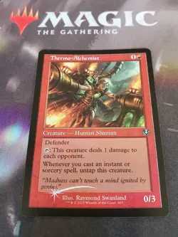 Mtg. Thermo-Alchemist. Foil Retro Frame. Innistrad Remastered. Pack Fresh - Image 1