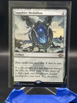 MTG Sapphire Medallion Modern Horizons 3 0296 Regular Rare - Image 1