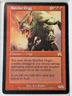 Butcher Orgg - Onslaught - Magic the Gathering MTG Nice! - Image 1
