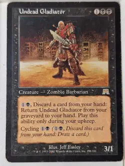 Undead Gladiator - Onslaught - Magic the Gathering MTG Nice! - Image 1