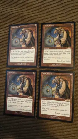 Magic: the Gathering / MtG Null Brooch x4 Exodus - Image 1
