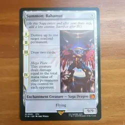 MTG Summon: Bahamut Final Fantasy Regular #0001 - Image 1