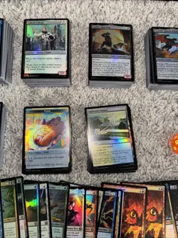 756x Card Lot- Spider-Man Collector Set Foil Rare Extended Borderless Comic Web - Image 4