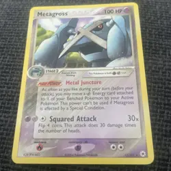Pokemon TCG Metagross EX Hidden Legends 11/101 Regular Rare 2004 - Image 1