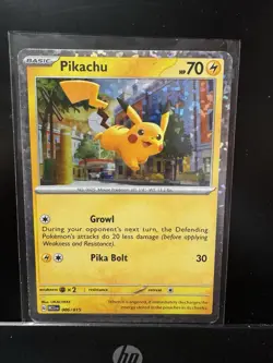 Pokemon Pikachu 006/015 McDonald's 2023 Promo Holo 70HP English - Image 1