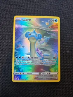 Pokemon Lapras GG05/GG70 Crown Zenith: Galarian Gallery Holo NM - Image 1