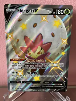 Pokemon TCG Eldegoss V SWSH084 SWSH Black Star Promos Holo Promo - Image 1