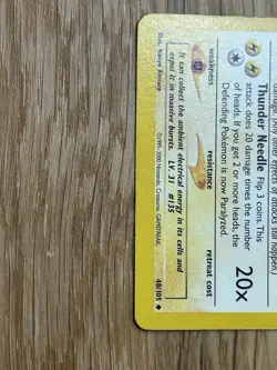 Light Jolteon 48/105 Neo Destiny LP Non Holo Pokemon TCG - Image 5