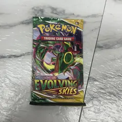 🔥 Pokemon TCG Evolving Skies Booster Pack Factory Sealed! 🔥 - Image 1