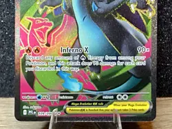 Mega Charizard X ex 109/094 ~Mint/NM Phantasmal Flames 2025 Full-Art Pokemon TCG - Image 3