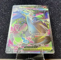 Mega Charizard X ex 109/094 ~Mint/NM Phantasmal Flames 2025 Full-Art Pokemon TCG - Image 4