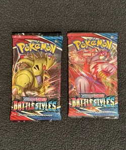 Pokemon TCG: 2 Battle Styles Booster Packs SEALED! - Image 1