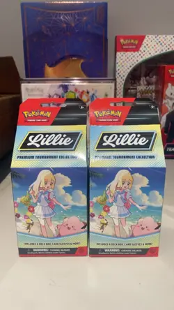 Pokemon TCG: Lillie Premium Tournament Collection (Lot of 2) - Image 1