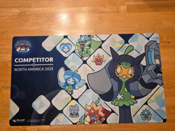 Pokemon NAIC 2025 Competitor Kit - Playmat, Cap, Sleeves, Deckbox, Pin - Image 1