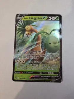 Alolan Exeggutor V 005/078 Pokemon TCG Pokemon Go Ultra Rare NM - Image 1