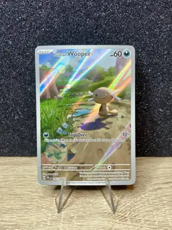 Paldean Wooper (102/094) IR~ Mint/NM Phantasmal Flames 2025 Full-Art Pokemon TCG - Image 1