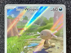 Paldean Wooper (102/094) IR~ Mint/NM Phantasmal Flames 2025 Full-Art Pokemon TCG - Image 2