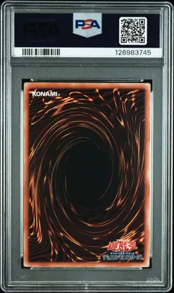 2024 YU-GI-OH! QUARTER CENTURY SCR #JP130 BLACKWING ZEPHYROS THE ELITE PSA 10 - Image 2