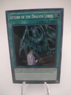 Yu-Gi-Oh! Return of the Dragon Lords LCKC-EN074 Near Mint - Image 1