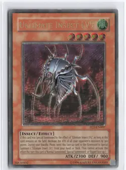 Yugioh - Ultimate Insect LV5 (UTR) FET-EN007 Unlimited - Flaming Eternity - Image 1