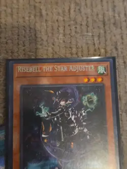 Yu-Gi-Oh Risebell The Star Adjuster Misprint Rare 1st Edition - Image 2