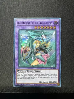 Yu-Gi-Oh! Dark Magician Girl the Dragon Knight (Purple) DLCS-EN006- NM - Image 4