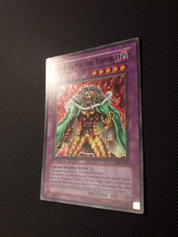 Yu-Gi-Oh! Dark Balter the Terrible, LOD-002, Super Rare, 1. Edition, Engl., NM - Image 2