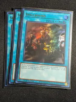 Yugioh - 3x Spellbound MP23-EN151 1st Ultra Rare NM - Image 1