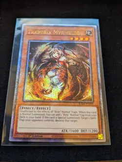 Traptrix Myrmeleo QCR RA04-EN210 Quarter Century Stampede 1st Edition Yugioh - Image 1