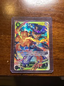 One Piece TCG Sabo OP07-118 Secret Rare (SEC) Alternate Art English - Image 1