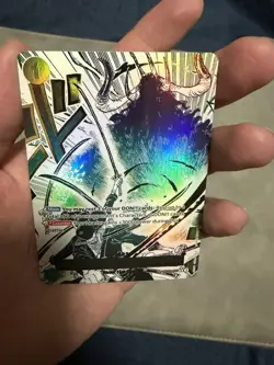 Demon Aura Nine Sword Style Asura Blades Drawn Dead Man's Game Alt Art OP12-037 - Image 2