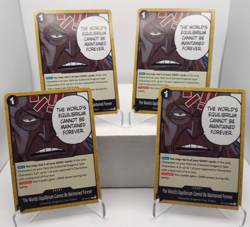 The World's Equilibrium Playset - OP13-097 x4 - Carrying On His Will - One Piece - Image 1