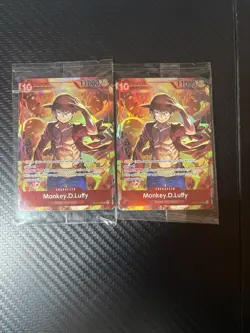 2 Monkey.D.Luffy (Treasure Booster Set) ST10-006 Sealed One Piece TCG - Image 1