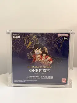 2022 One Piece Romance Dawn Booster Box OP-01 1st Wave English Blue Bottom - Image 1