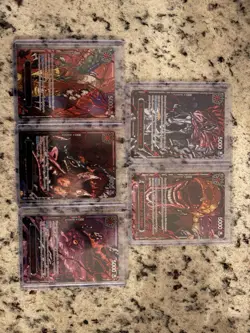 One Piece TCG OP-13 God Demon Pack - Red Parallel Five Elders English - Image 1