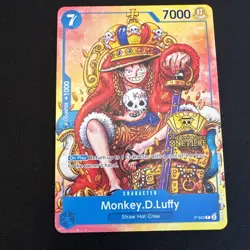 Monkey.D.Luffy (2nd Anniversary Stamped Promo) P-043 One Piece Promo Regular NM - Image 1