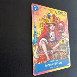 Monkey.D.Luffy (2nd Anniversary Stamped Promo) P-043 One Piece Promo Regular NM - Image 2
